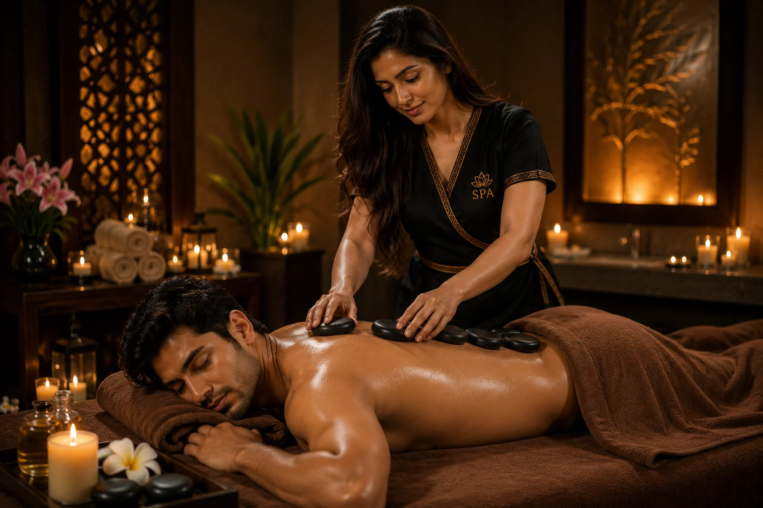 Deep tissue massage